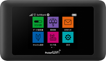 Softbank レンタル Pocket WiFi 601HW