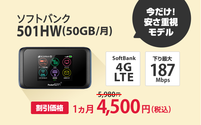 「FS030W(50GB/月)」