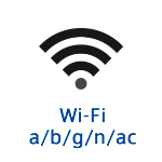 Wi-Fi a/b/g/n/ac